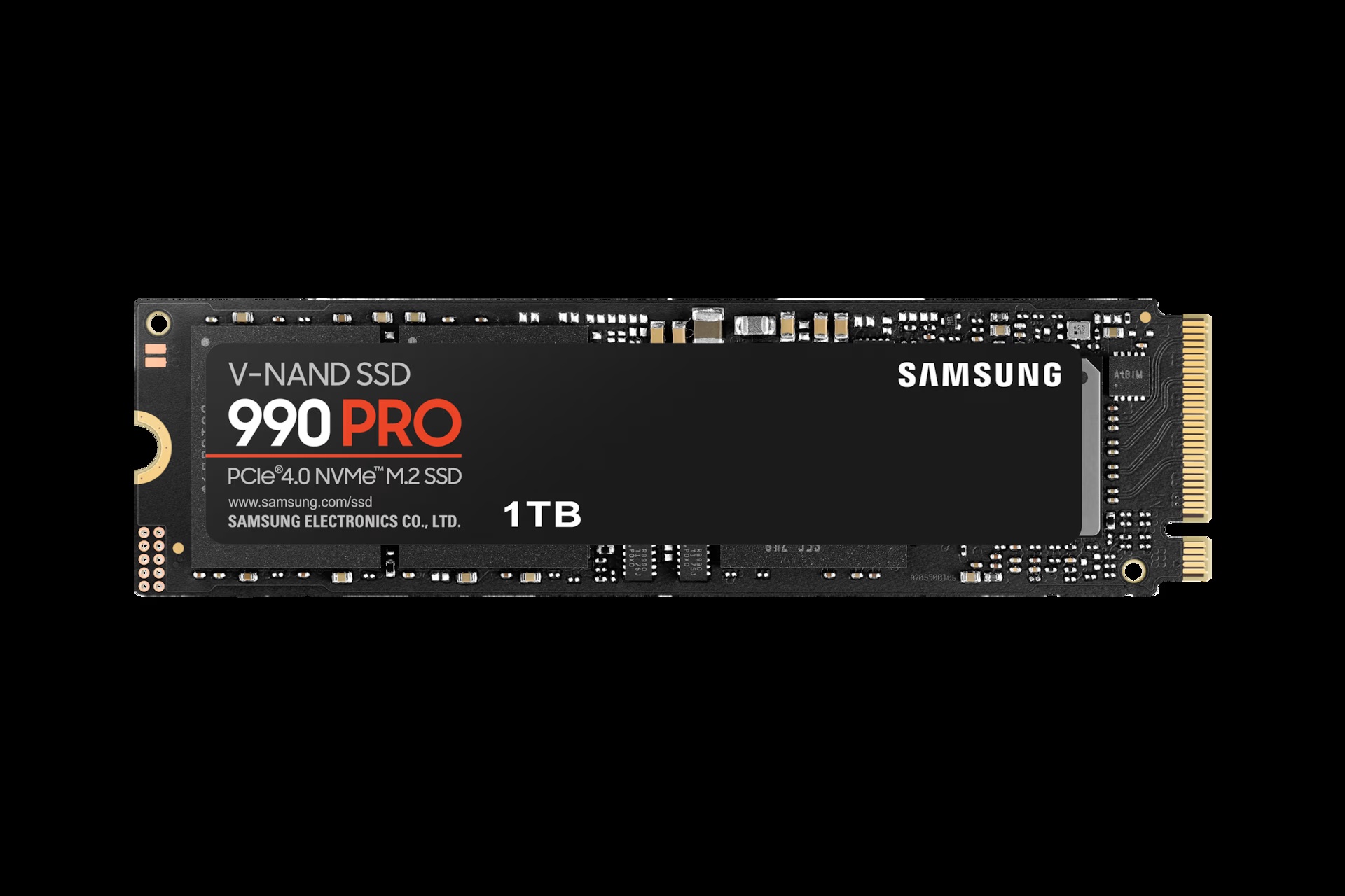 Samsung 990 PRO NVMe M.2 SSD 1TB PCIe Gen 4.0 x4, 7450/6900